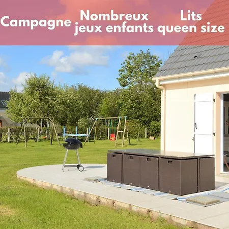 Maison Confortable: Spacious With Garden Terrace Near Bayeux *